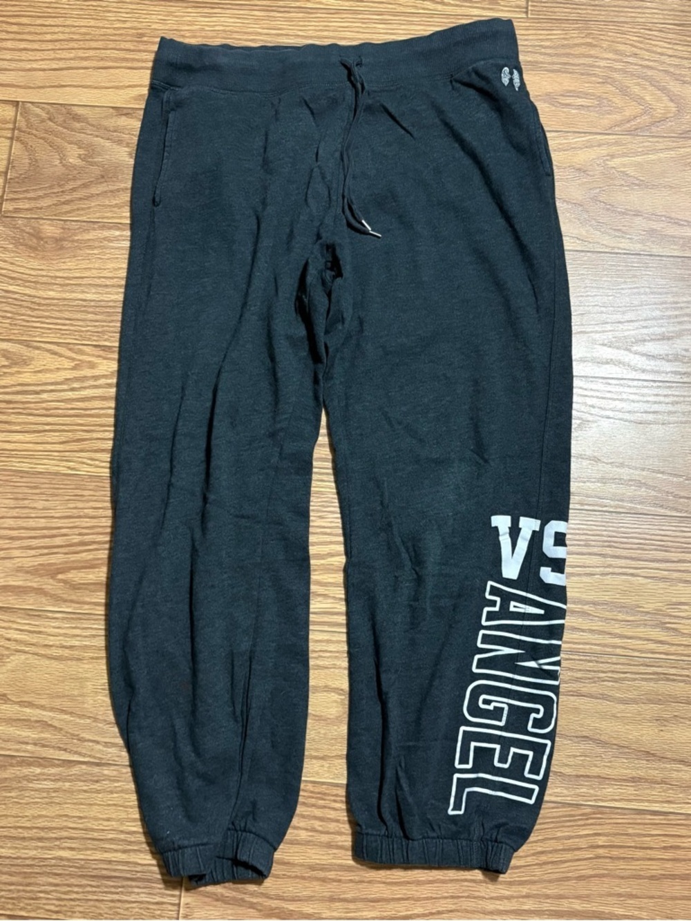 y2k 2000s Victoria’s Secret Angel Supermodel Sweatpants Joggers Logo Medium
